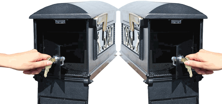 Woodlake Residential Mailboxes With Lock